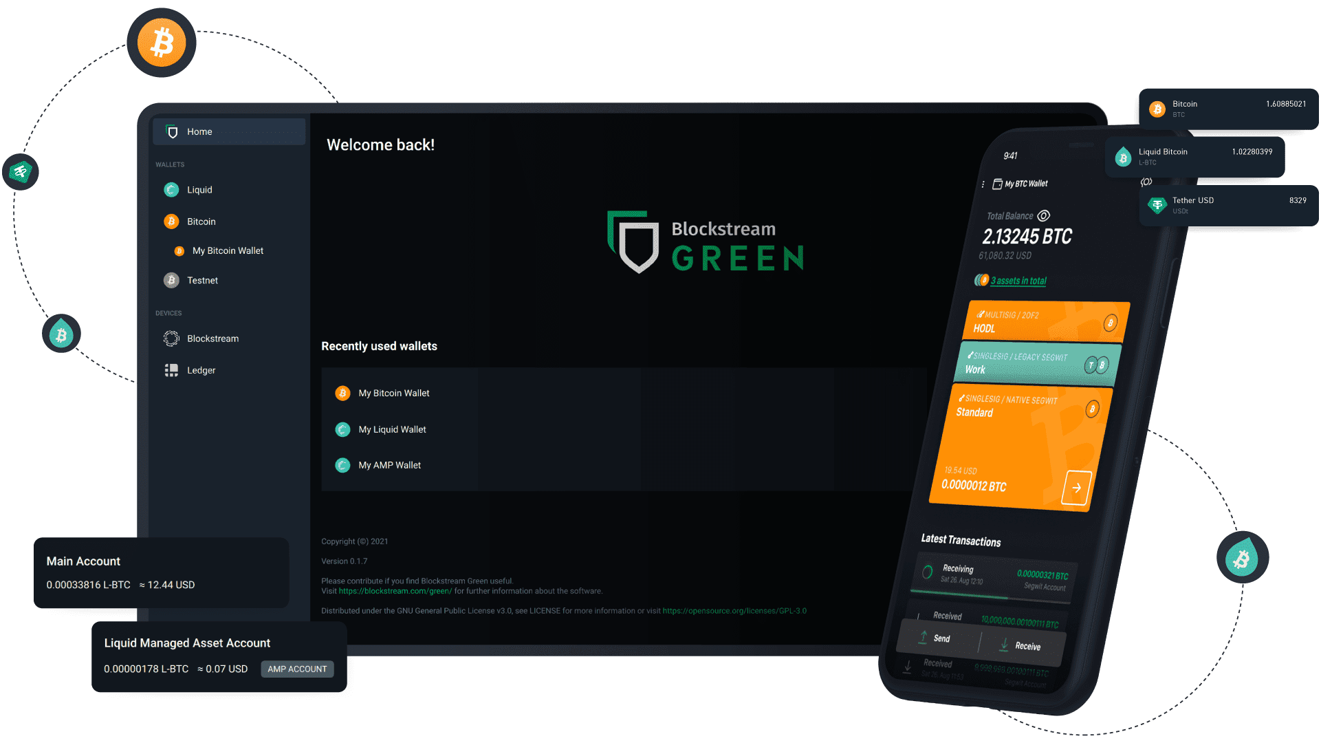 Blockstream mockup, Source: Blockstream